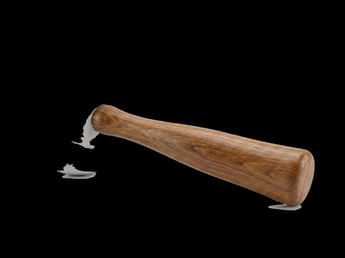 Martelo de Borracha Branco